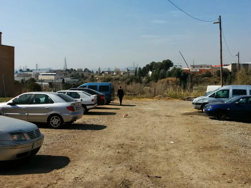 La primera zona on s'actuar\xe0 a Can Fatj\xf3, davant de l'Espona/ Foto: Ajuntament de Rub\xed