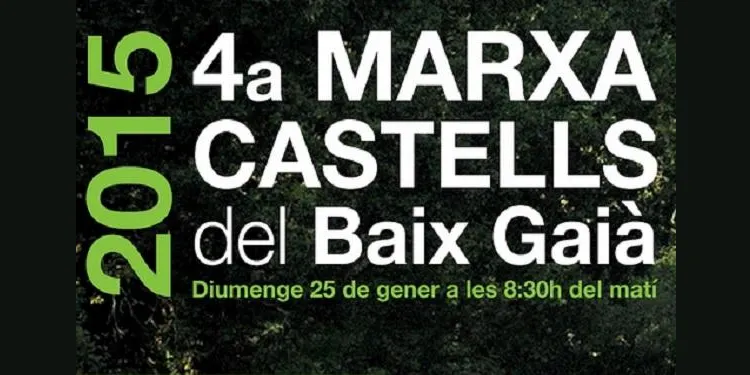 400 inscrits a la 4ª Marxa Castells del Baix Gaià