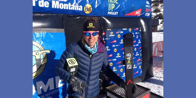 Laura Orgué estrena la temporada d'esquí de muntanya amb victòria a l'Open Vall de Boí