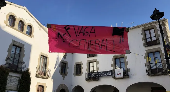 Arenys de Mar es prepara per la vaga general de demÃ