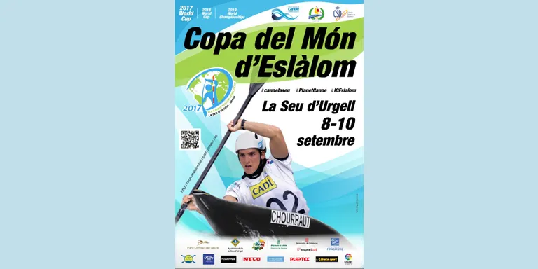 Les finals de la Copa del Món de Canoe Eslàlom preveuen reunir més de 40 equips