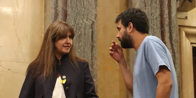 Borràs comptabilitzarà verbalment el vot de Puig però no apareixerà al panell del ple per no implicar funcionaris