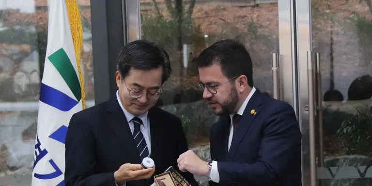 Aragonès i el governador de Gyeonggi-do es conjuren per enfortir relacions i celebren que es reediti l'acord bilateral