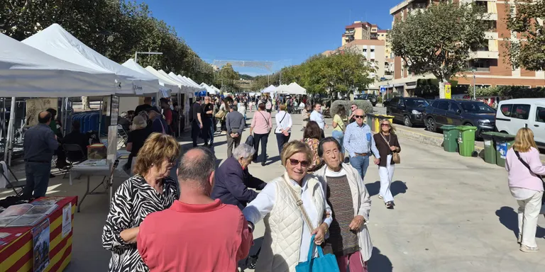 Les parades de les entitats i la nova placa de la Flama del Canigó són les protagonistes a la part nova coberta de la Riera