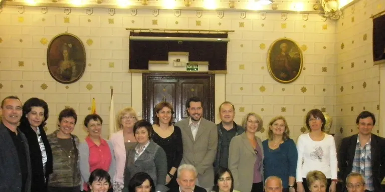 Professors del programa 'Comenius' visiten l'Ajuntament