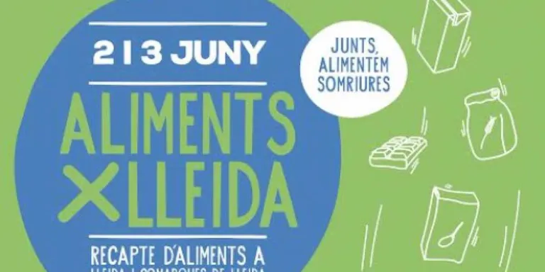 Agramunt s'uneix avui a la campanya de recapte 'Aliments x Lleida'