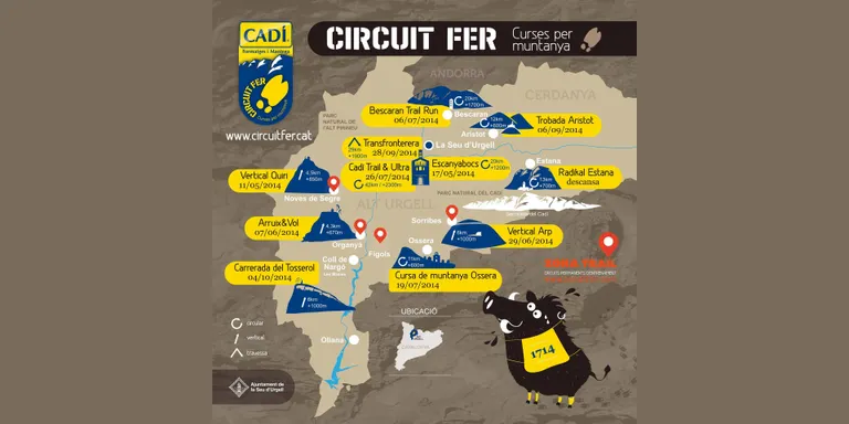 La Cursa de Muntanya d'Ossera, nova cita del Circuit Fer aquest dissabte