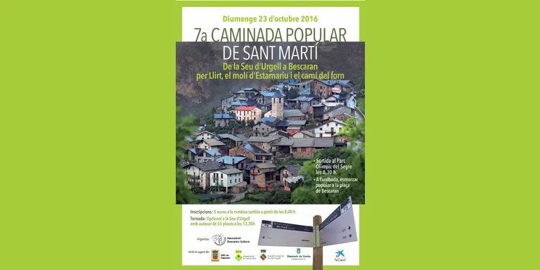 Torna la Caminada Popular de Sant Martí, que arriba a la setena edició