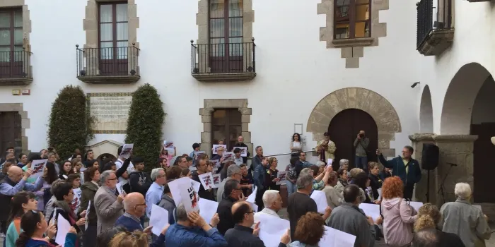 Arenys rebutja la sentència que exculpa 'La Manada' de violació