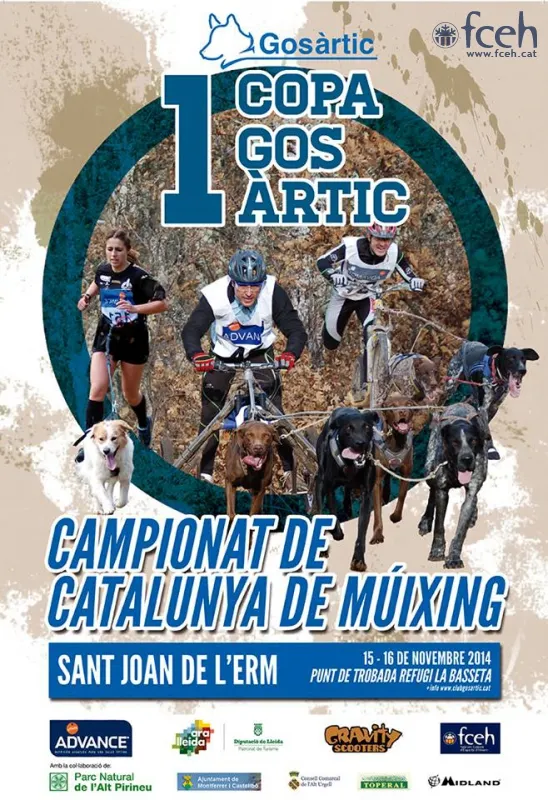 Canicross - Copa Gos Àrtic 2014