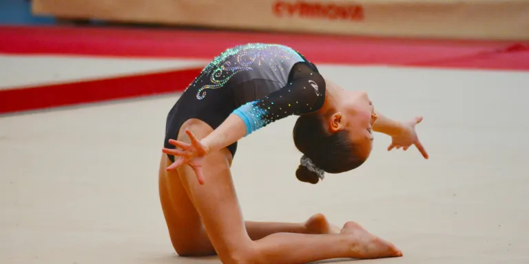 Elsa Rosado a la Copa Catalana de Gimnàstica Artística Femenina