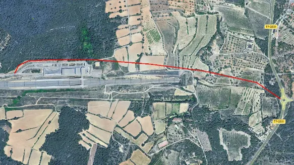 La Diputació licita el nou accés a l’estació de l’AVE del Camp de Tarragona