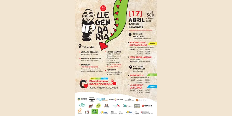 La Seu d’Urgell organitza 'Llegendària', un nou esdeveniment cultural relacionat amb Sant Jordi