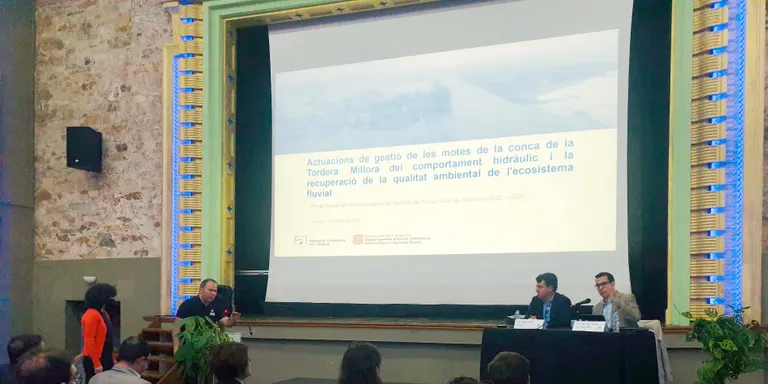 L'ACA presenta les propostes del pla de gestió de motes del tram final del riu Tordera