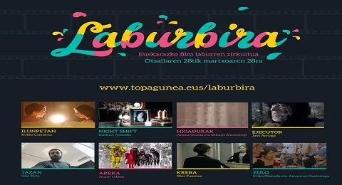 OCHO CORTOS EN EUSKERA EL VIERNES EN KULTUR ETXEA CON ‘LABURBIRA’