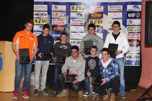 El Moto Club Segre premia Jaume Betriu pel títol estatal de cross country
