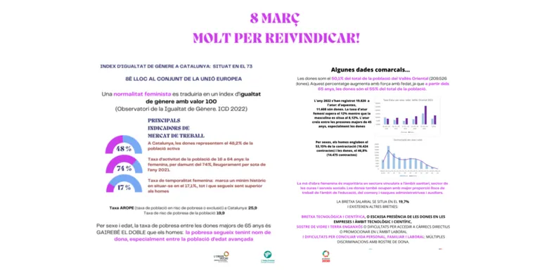 Els indicadors del mercat de treball al Vallès Oriental encara son favorables als homes