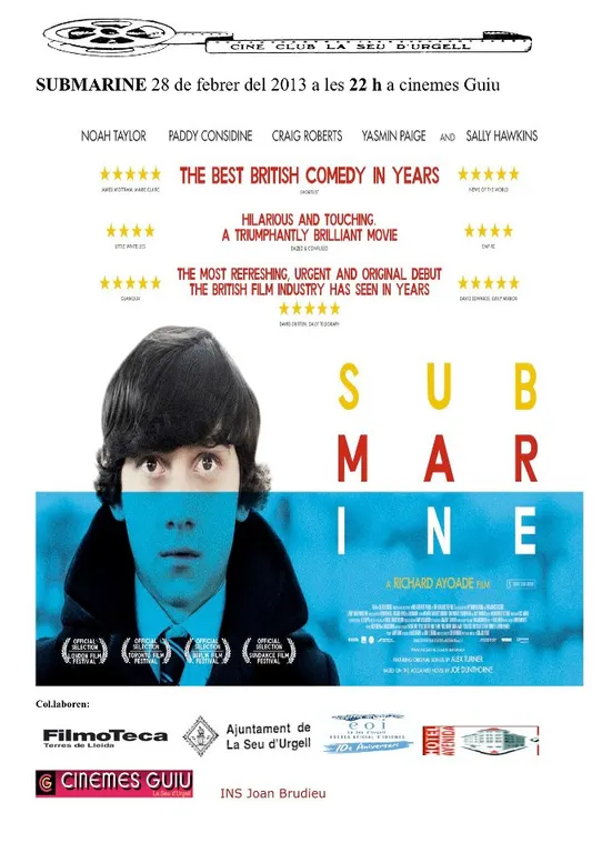 'Submarine', nova proposta del CineClub La Seu