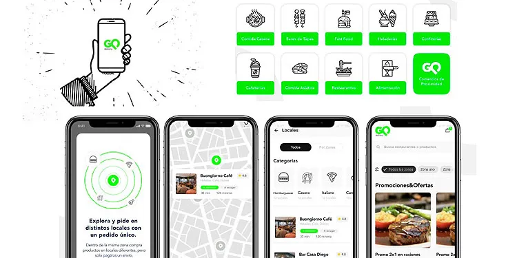 Nace una plataforma de reparto de comida a domicilio 100% utrerana