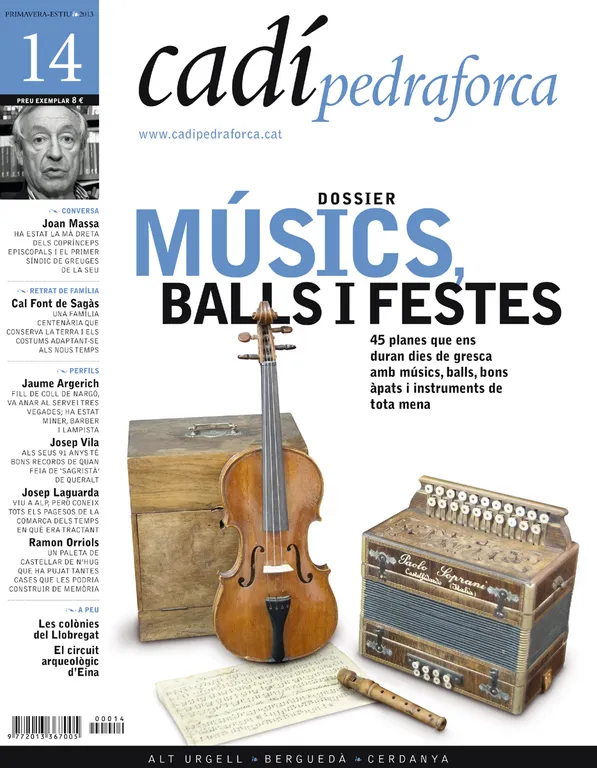 Músics, balls i festa, tema del nou número de 'Cadí-Pedraforca'