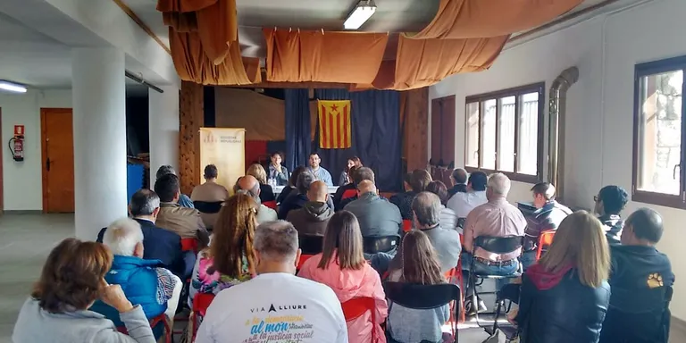 Mònica Palacín presideix el congrés d'ERC de l'Alt Pirineu i Aran