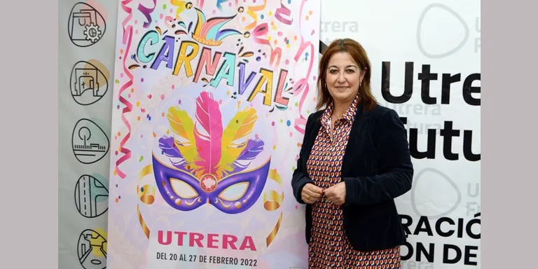 Carmen Cabra invita a los utreranos a disfrutar de los carnavales de Utrera