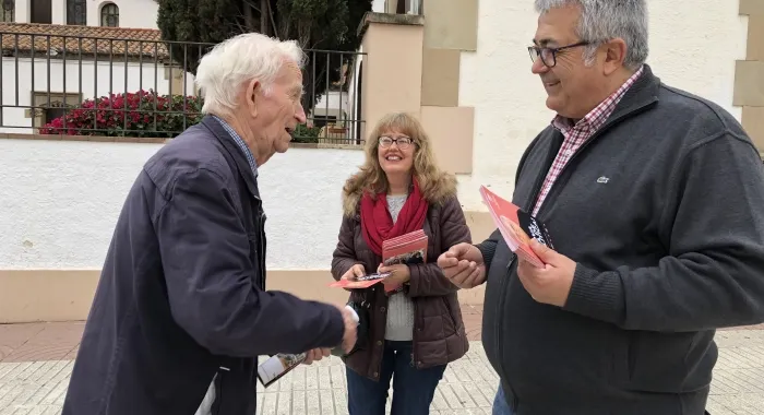 AgustÃ­ Massuet tanca campanya davant del Calisay
