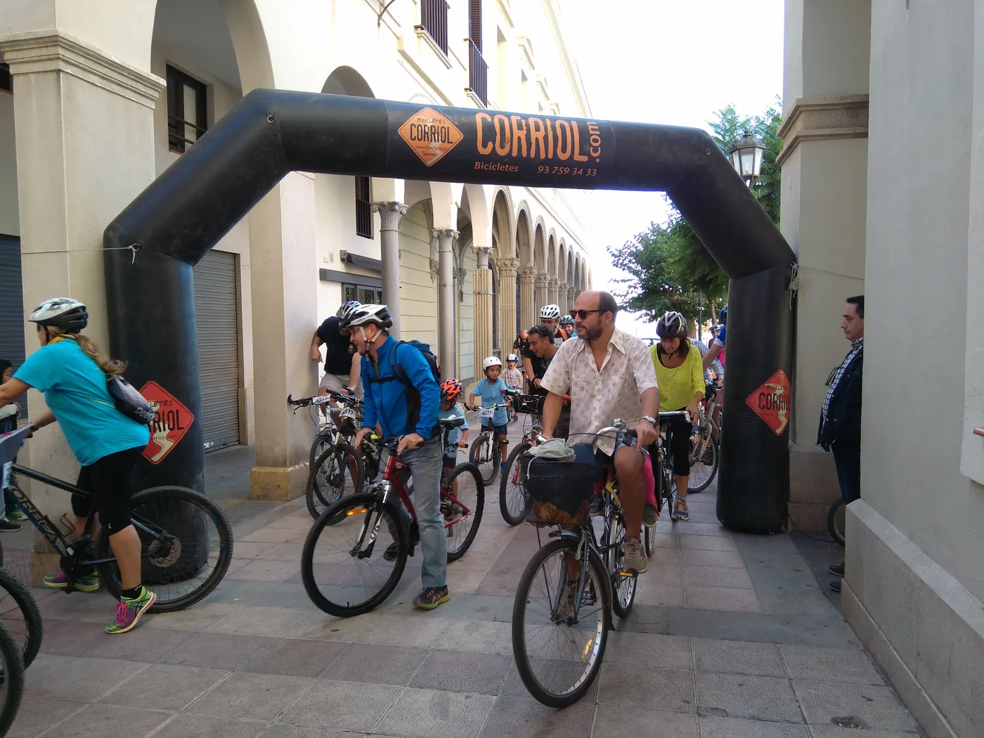 165 persones van participar a la pedalada de la Setmana de la Mobilitat Sostenible i Segura