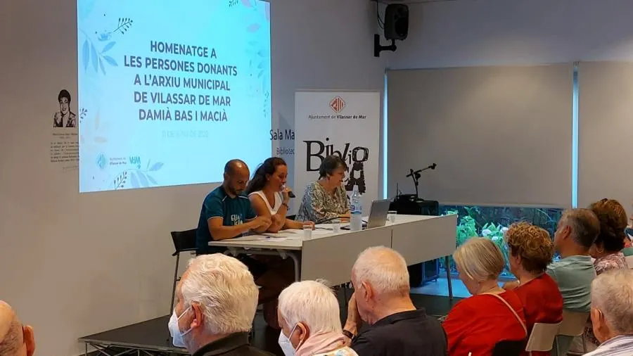 Aquest passat dissabte, homenatge als donants de documentació a l’Arxiu Municipal