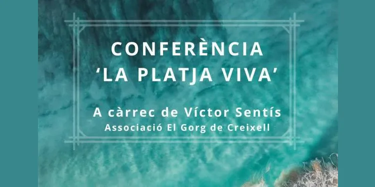 Creixell posa el focus en el valor natural de la seva platja amb la conferència ‘La platja viva’