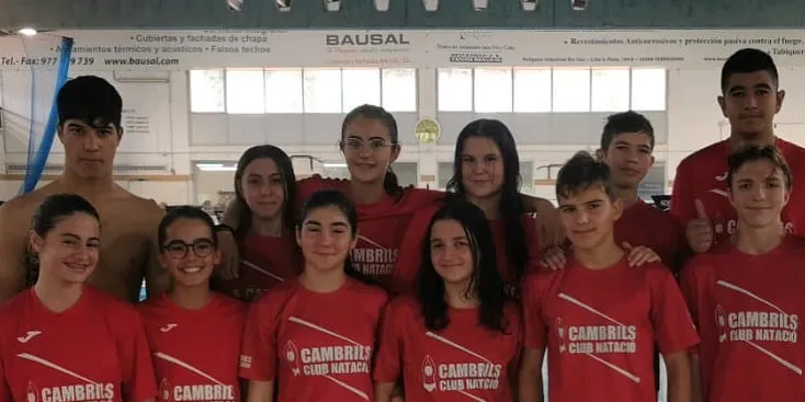 Els nedadors del Cambrils Club Natació comencen la competició amb el Trofeu Fons i Velocitat del CN Tàrraco