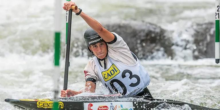 Núria Vilarrubla, or en C1 a la Copa del Món d'eslàlom de Pau