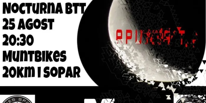 Obertes les inscripcions per la pedalejada nocturna d’Arenys de Munt