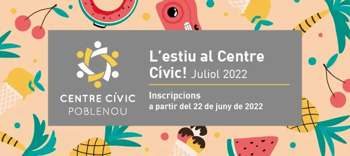 Ja us podeu apuntar a les activitats d'estiu del Centre Cívic