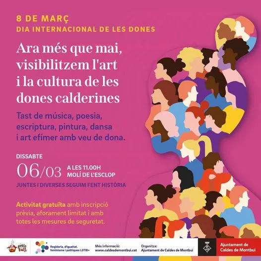 L’Ajuntament ofereix una programació cultural per commemorar el 8 de març