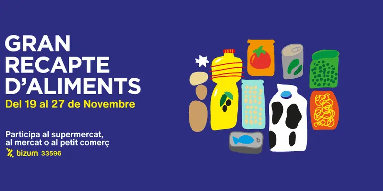 El nou format de donacions econòmiques del Gran Recapte es mostra menys eficaç que el de compra directa d'aliments