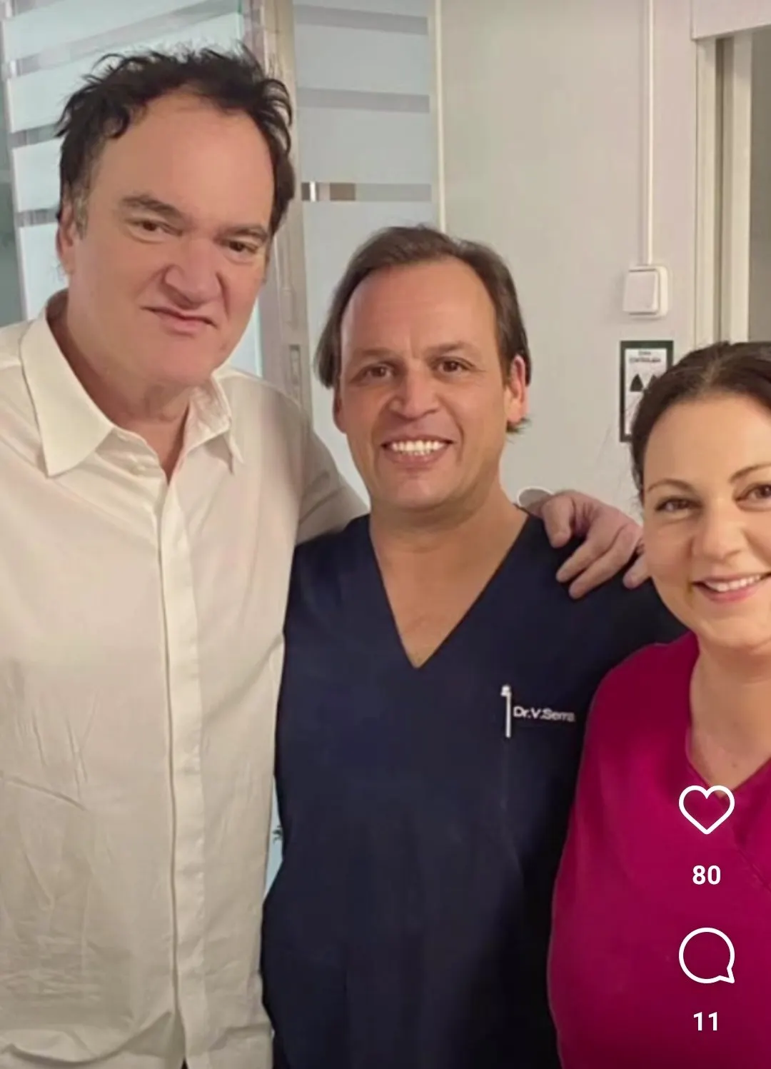 Quentin Tarantino visita Mollet per una urgència mèdica
