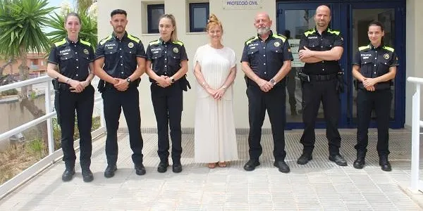 Creixell incorpora 4 nous agents interins a la Policia Local