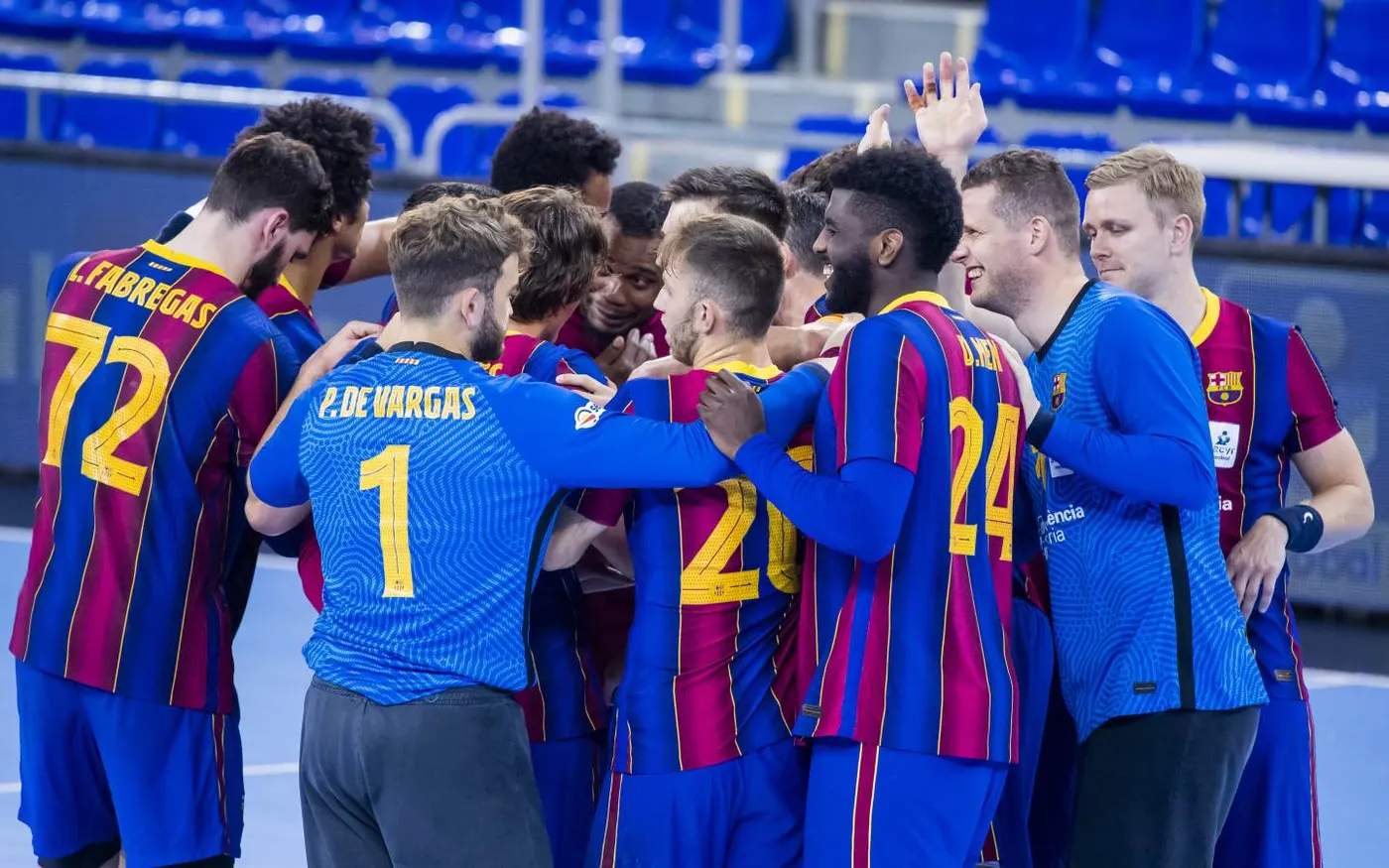 El Barça d'hanbol pot guanyar la lliga avui