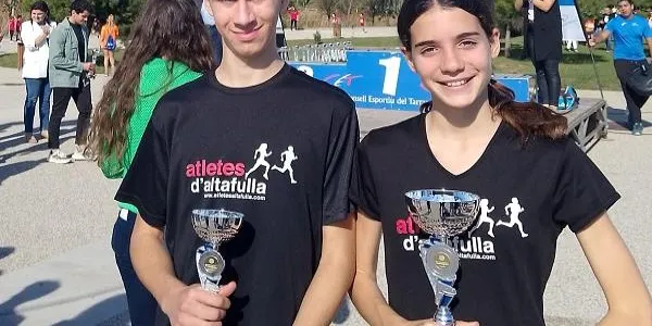 Emma Vendrell i Miguel Serra signen podi en la segona prova de la Lliga Comarcal de Cros