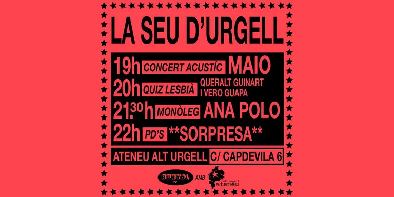 Concert, monòleg, quiz comunitari i punxadiscos a la Seu d'Urgell amb Bunyol TV