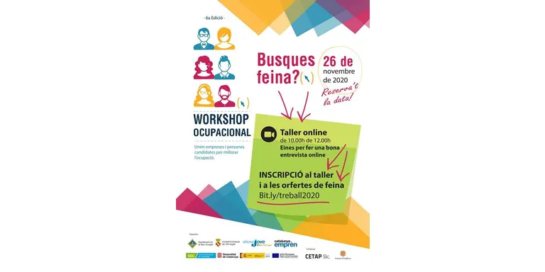 Taller virtual des des la Seu d'Urgell sobre com fer una bona entrevista de feina en línia