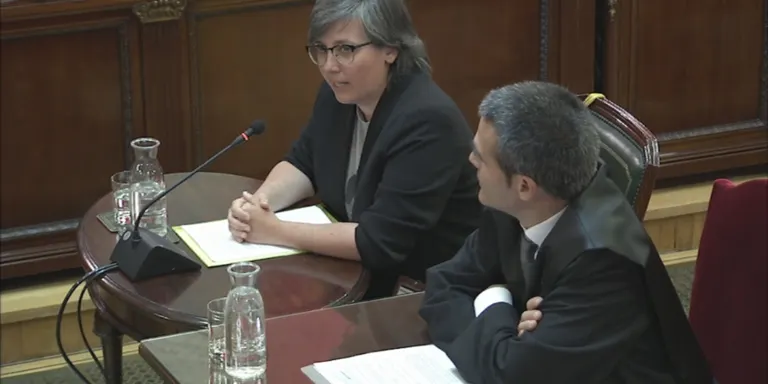 Mireia Boya declara al TS que Sànchez i Cuixart van mediar per finalitzar la concentració del 20-S