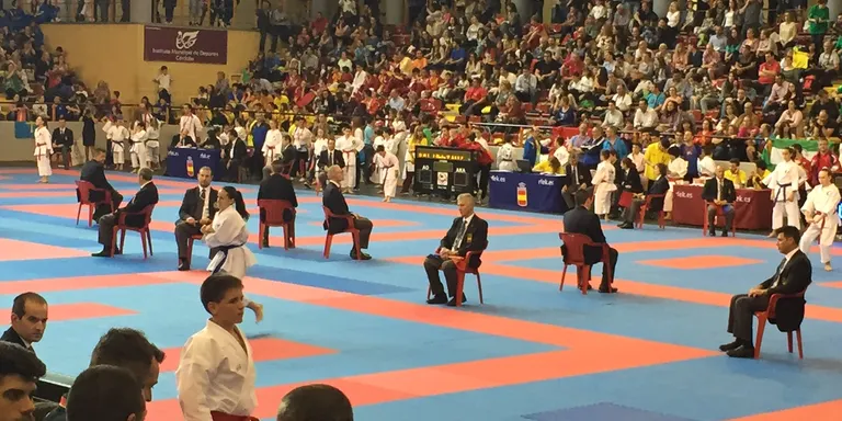 Gerard Gombau, cinquè al Campionat d'Espanya infantil de karate