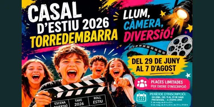 Obertes les inscripcions als Casals d’Estiu de Torredembarra