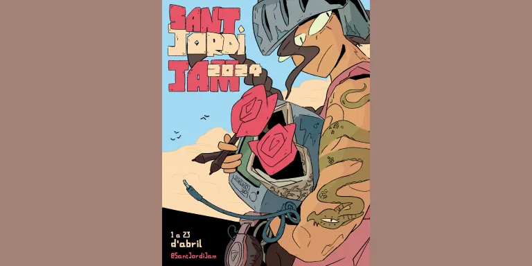 Desenvolupadors de videojocs creen una 'game jam' inspirada en Sant Jordi