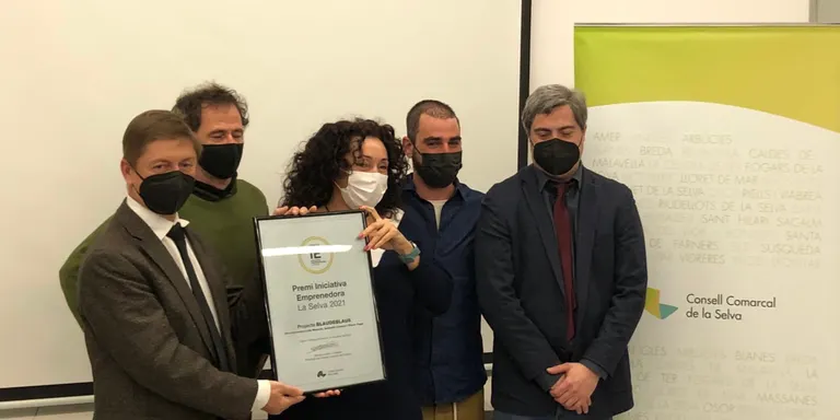 L'empresa d'impressió sostenible Blaudeblaus de Tossa de Mar, premi a la millor iniciativa emprenedora de la Selva