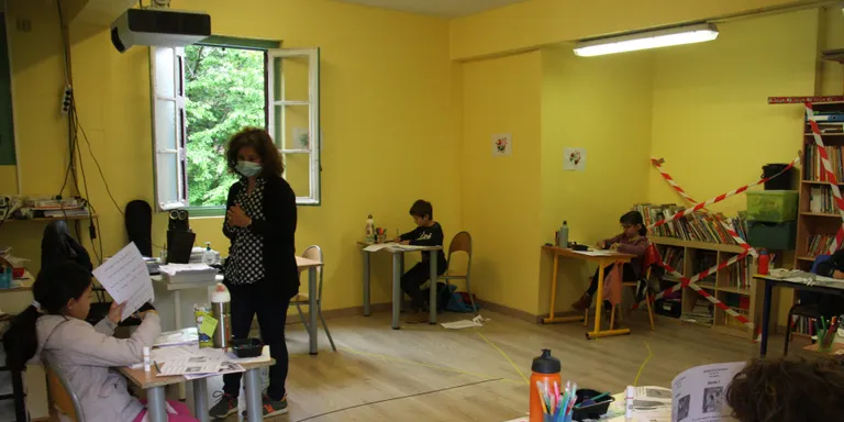 Alumnes escolaritzats a l'Alta Cerdanya ja tornen a classe