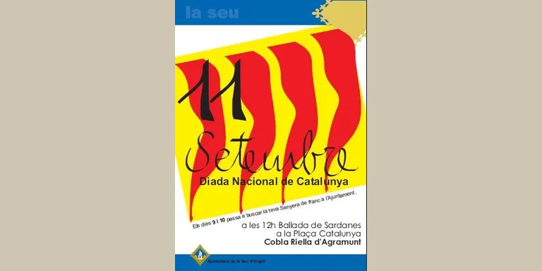 La Seu regala senyeres per a la celebració de la Diada