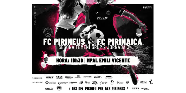 El Futbol Club Pirineus juga el seu primer partit oficial com a local i el CF Organyà rep el Castellserà